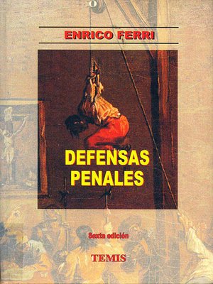 cover image of Defensas penales
